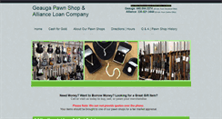 Desktop Screenshot of geaugapawn.com